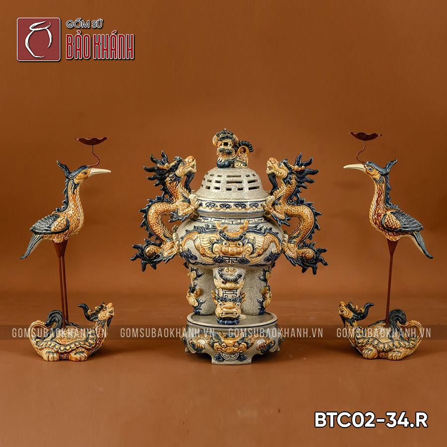 đồ thờ gốm sứ Bát Tràng