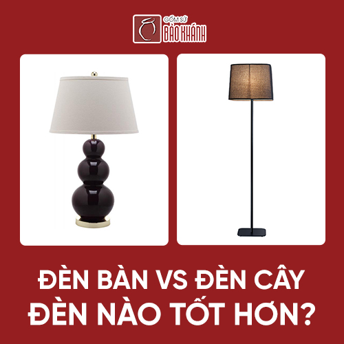 Đèn bàn và đèn cây đứng phòng ngủ: Đèn nào tốt hơn?