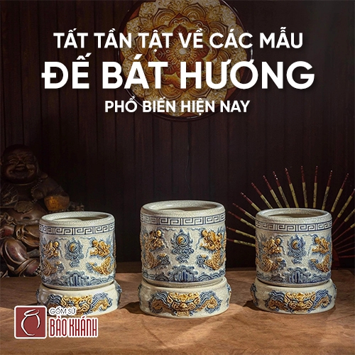 Tất tần tật về các mẫu đế bát hương phổ biến hiện nay