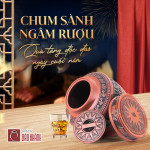 Chum sành ngâm rượu làm quà tặng cực độc đáo cho ngày cuối năm