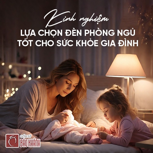 Kinh nghiệm lựa chọn đèn phòng ngủ tốt cho sức khỏe gia đình