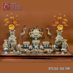 Vì sao người Việt ưu tiên đồ thờ Bát Tràng trong không gian thờ cúng