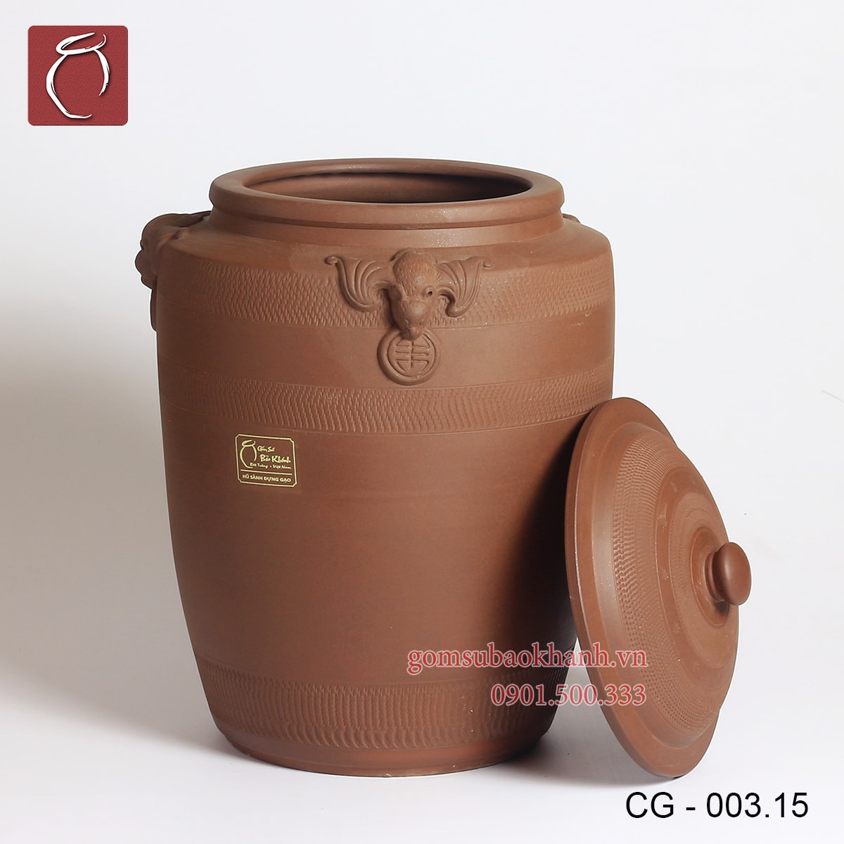 Bình đựng gạo Bát Tràng mang lại nhiều tài vận cho gia đình bạn