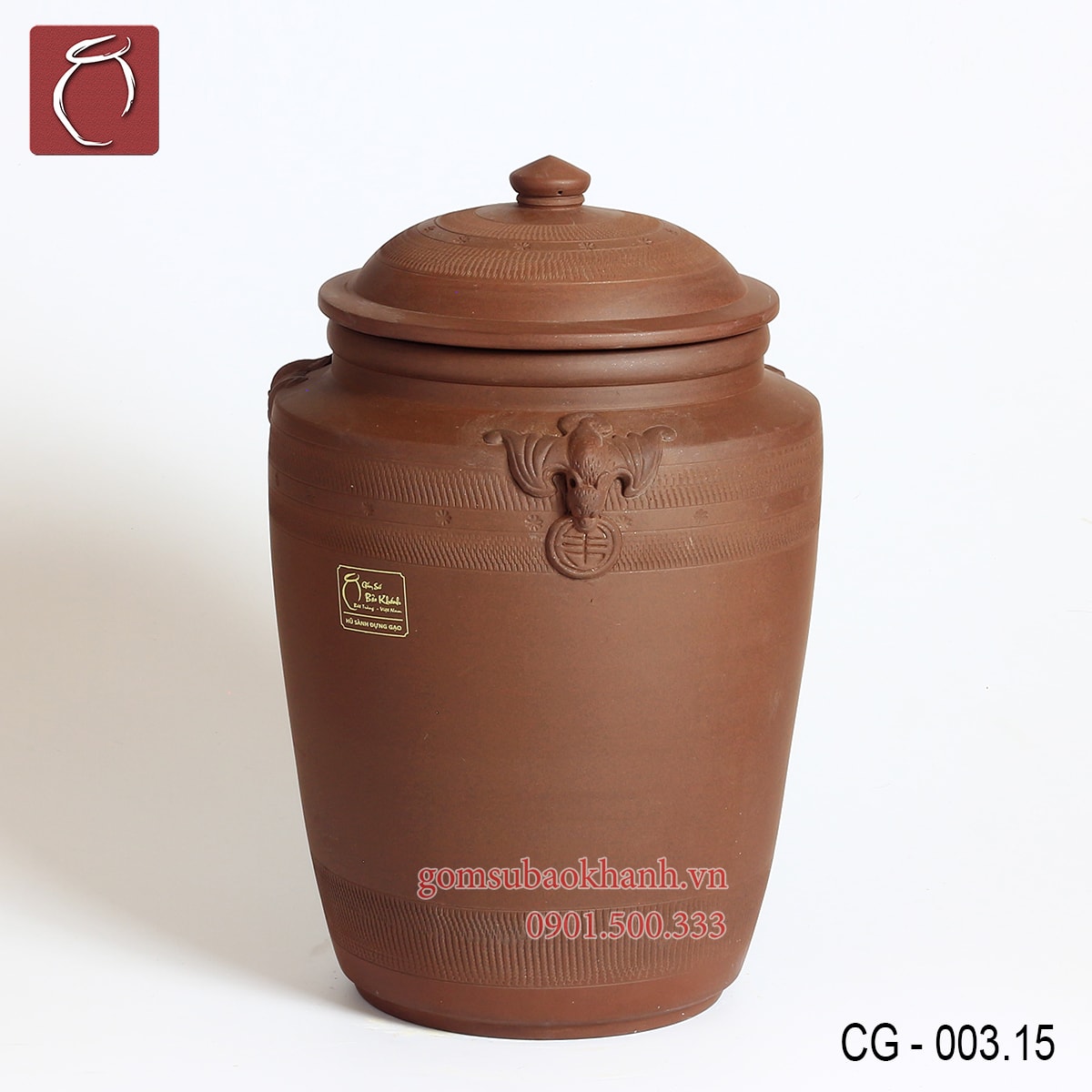 Hũ sành đựng gạo Bát Tràng bảo vệ sức khỏe mọi người