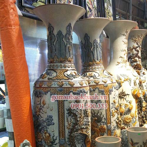 Tài lộc đua nhau đến nếu bạn biết cách bày lọ lộc bình Bát Tràng đúng cách