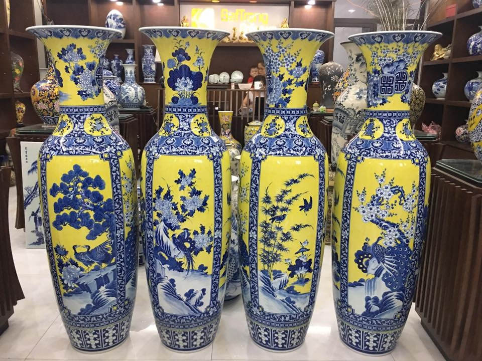 Lọ lộc bình Bát Tràng- sự lựa chọn lý tưởng cho phong thủy nhà bạn