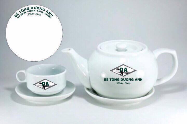 Ấm chén in logo – cách thức quảng bá doanh nghiệp, công ty hiệu quả nhất