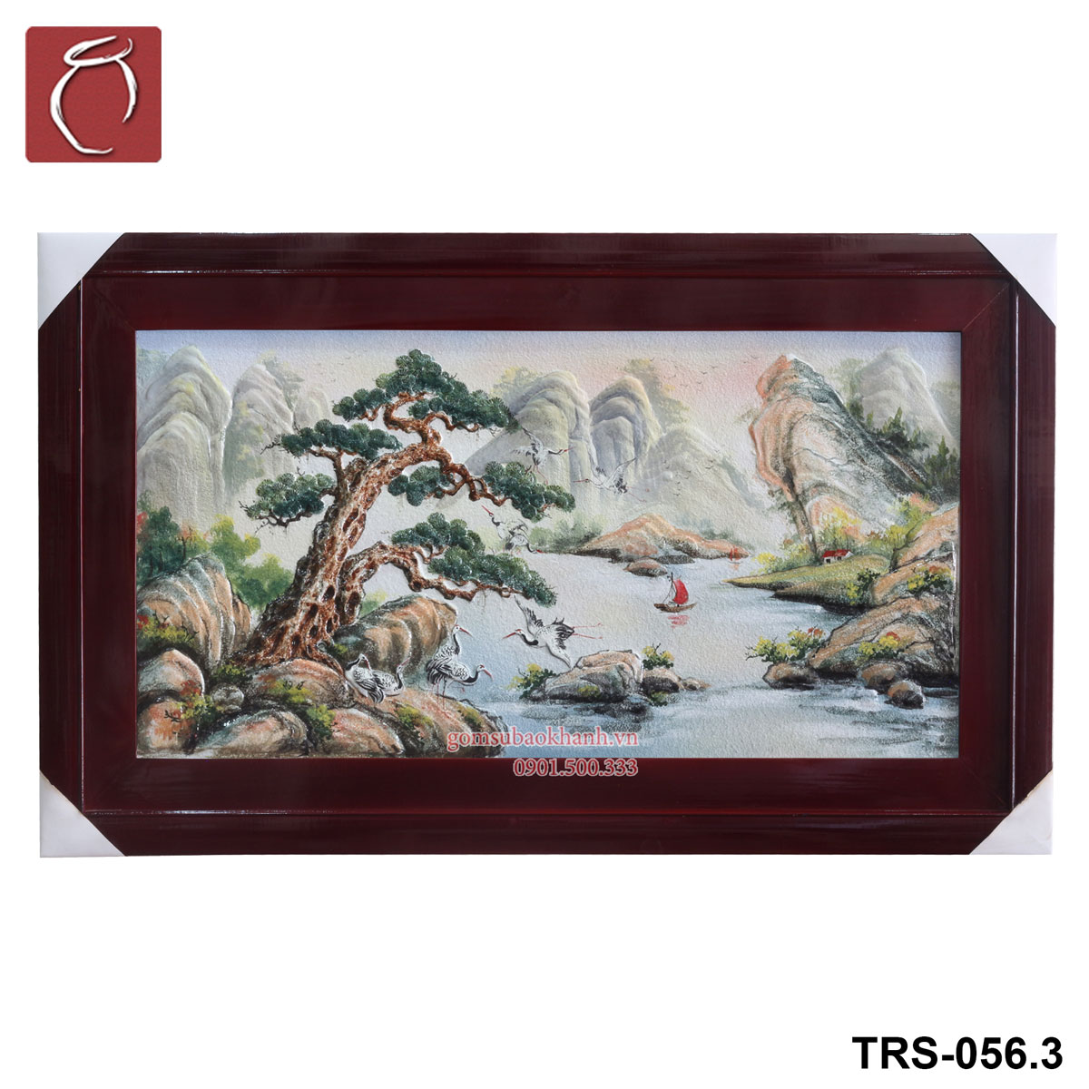 Hướng dẫn cách chọn tranh sứ treo tường hợp phong thủy theo tuổi gia chủ