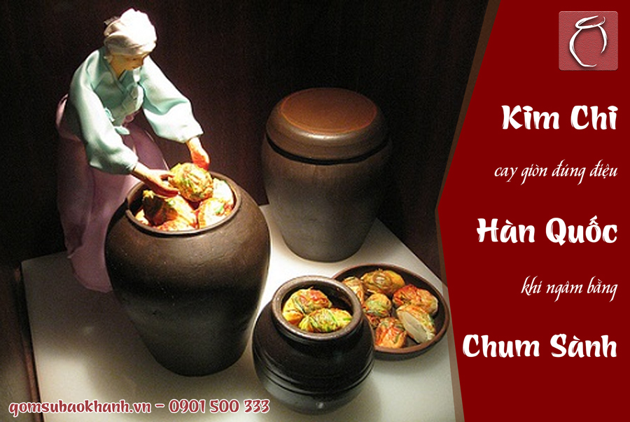 Cách ngâm Kim chi cay giòn chuẩn vị Hàn Quốc bằng Chum Sành