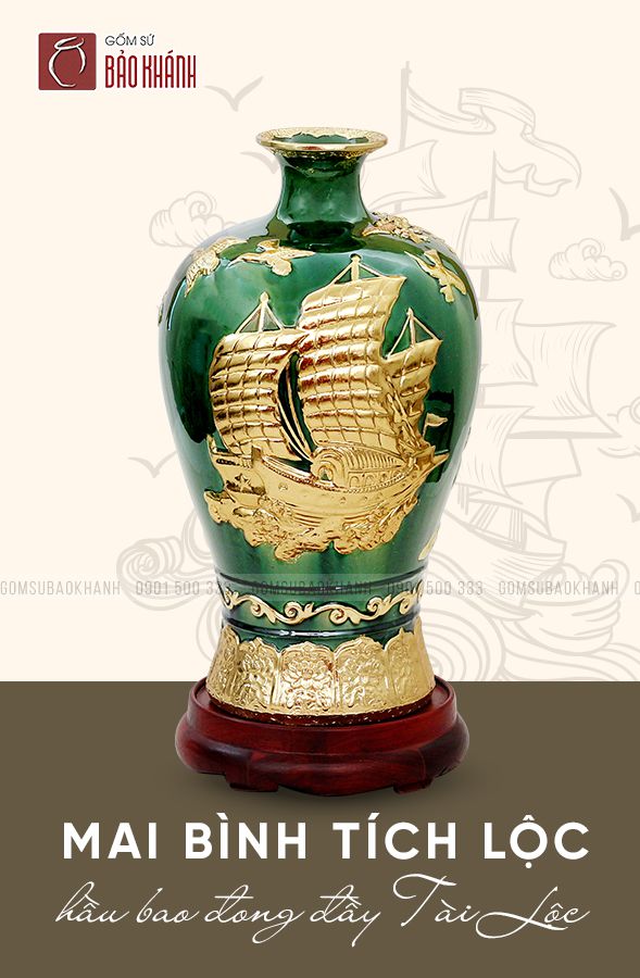 MAI BÌNH TÍCH LỘC - HẦU BAO ĐONG ĐẦY TÀI LỘC