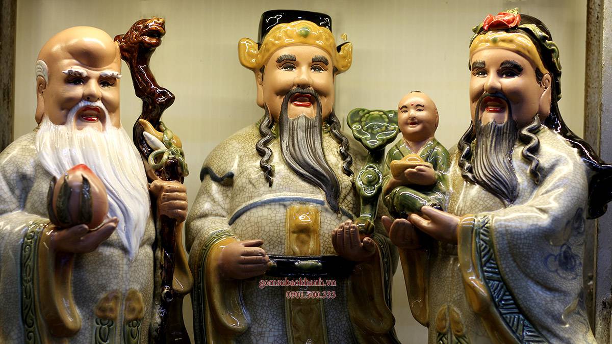 Trong phong thuỷ và trang trí nhà cửa tượng tam đa có ý nghĩa như thế nào?