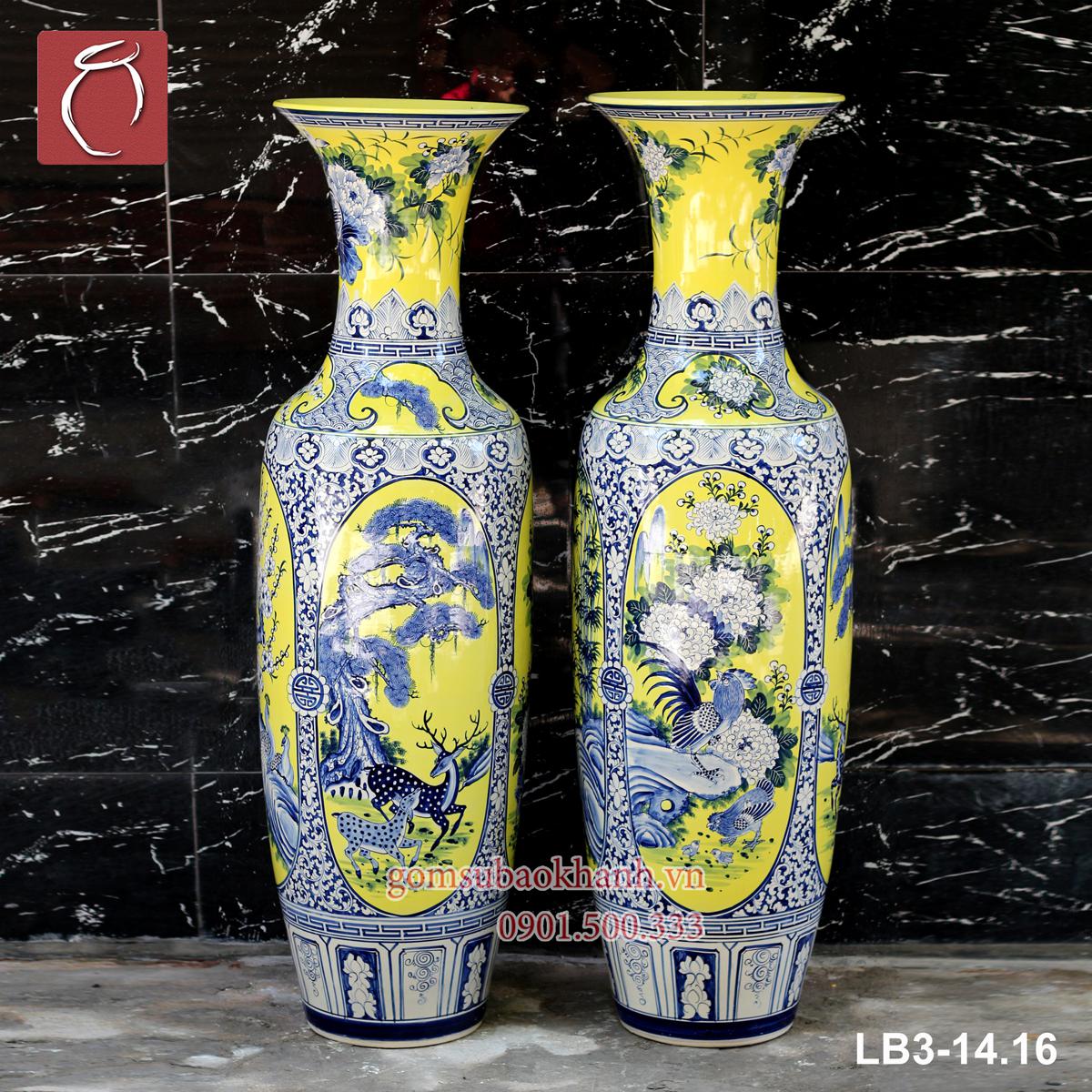 Ý nghĩa phong thủy của Lọ lộc bình Tứ Cảnh