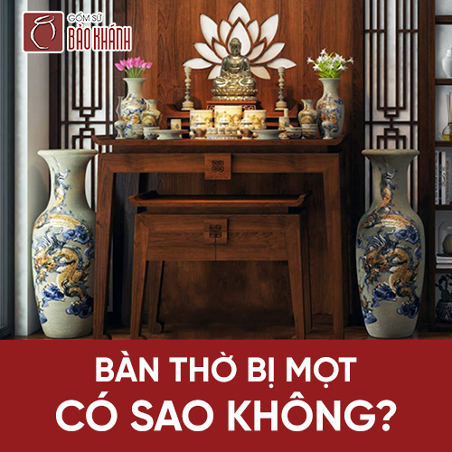 GIẢI ĐÁP: Bàn thờ bị mọt có sao không?