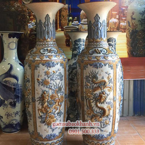 Ý nghĩa phong thủy của Lọ lộc bình Tứ Linh 