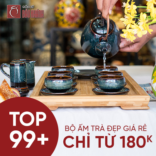 Top 99+ bộ ấm trà đẹp giá rẻ chỉ từ 180.000 đồng