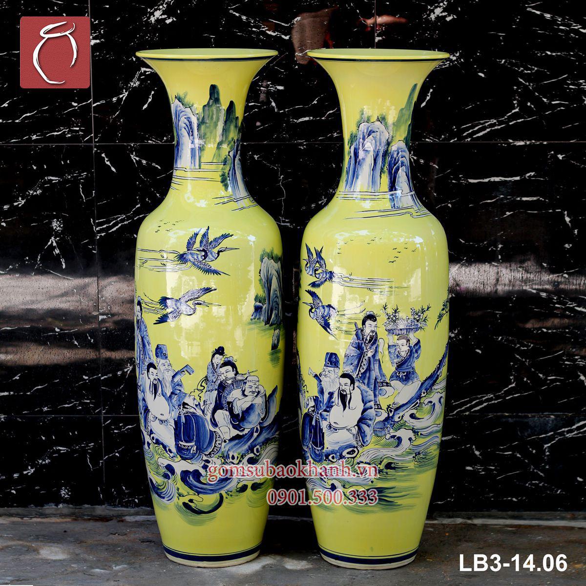 Ý nghĩa của Lọ lộc bình Bát Tiên Quá Hải (8 vị tiên vượt biển)