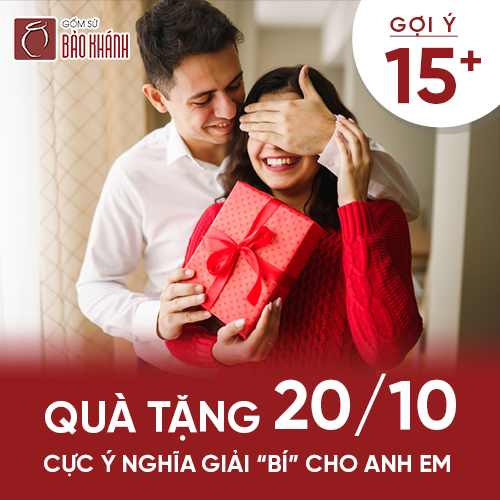 Gợi ý 15+ món quà tặng 20/10 cực ý nghĩa giải “bí” cho anh em