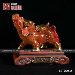 Linh vật Tân Sửu - dát vàng 24K - TS-006.2