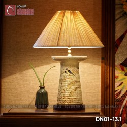 Đèn ngủ để bàn gốm sứ Tịnh Điểu