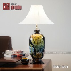 Đèn ngủ cao cấp Khổng tước phú quý