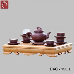 Bộ ấm chén tử sa (Bộ Báo Xuân cao)