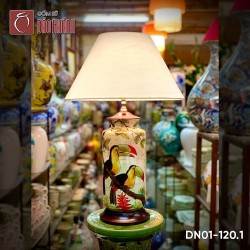 Đèn ngủ để bàn gốm sứ cao cấp DN01-120.1