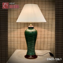 Đèn ngủ để bàn gốm sứ cao cấp DN01-126.1