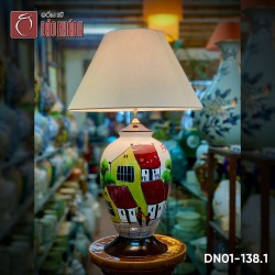 Đèn ngủ để bàn gốm sứ cao cấp DN01-138.1