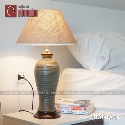 Đèn ngủ để bàn gốm sứ cao cấp DN01-100.1