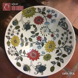 Chậu rửa mặt lavabo gốm sứ Bát Tràng LV01-01.4