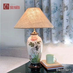 Đèn ngủ để bàn gốm sứ DN01-167.1