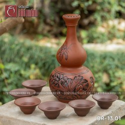 Bộ rượu Sen Chuồn 1 lít