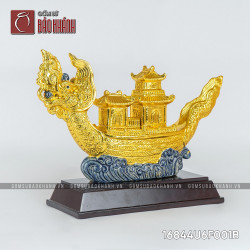 Linh vật Giáp Thìn - Ngự Long Khánh Hội dát vàng