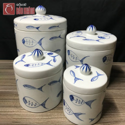 Vại muối dưa cà vẽ cá