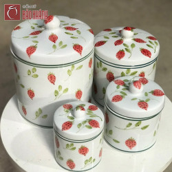 Vại muối dưa cà vẽ dâu