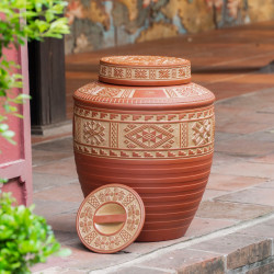 Chum sành Thổ Cẩm 50 lít