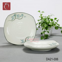 Đĩa ảo số 3 men kem hoa sen xanh