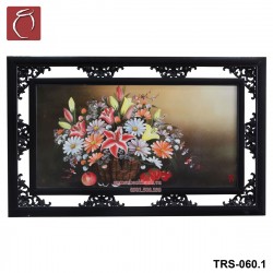 Tranh sứ vẽ Hoa Cúc TRS-060
