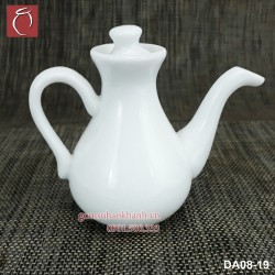 Bình vịt mắm men trắng 