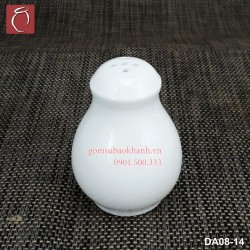 Lọ tiêu men trắng 