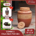 Combo 2 chum sành Thổ Cẩm 20 lít