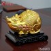 Tượng gốm Phong Thủy - Linh vật Canh Tý mạ vàng
